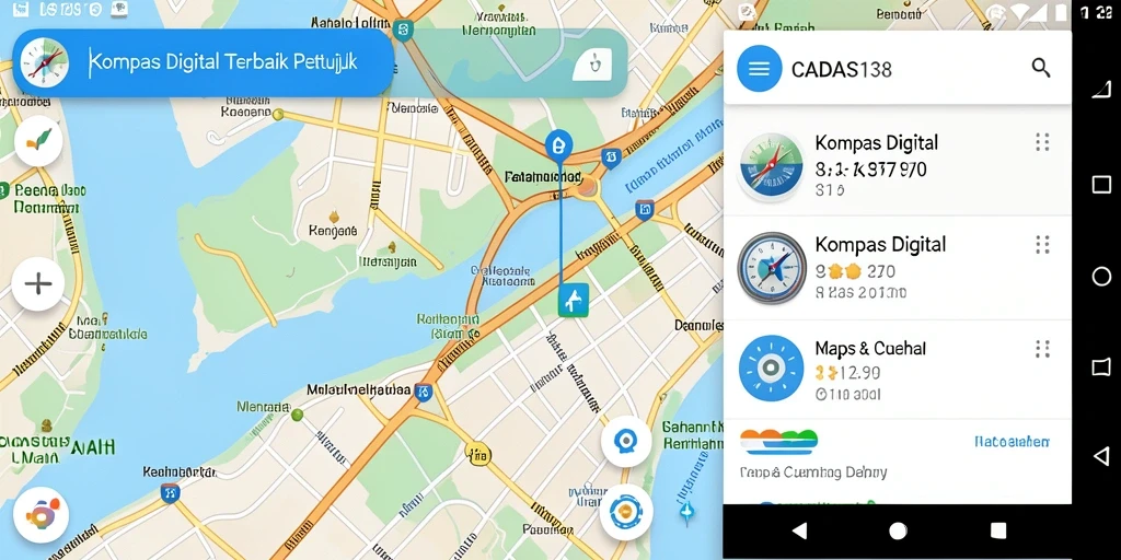 Tampilan antarmuka CADAS138 yang user-friendly dan informatif.