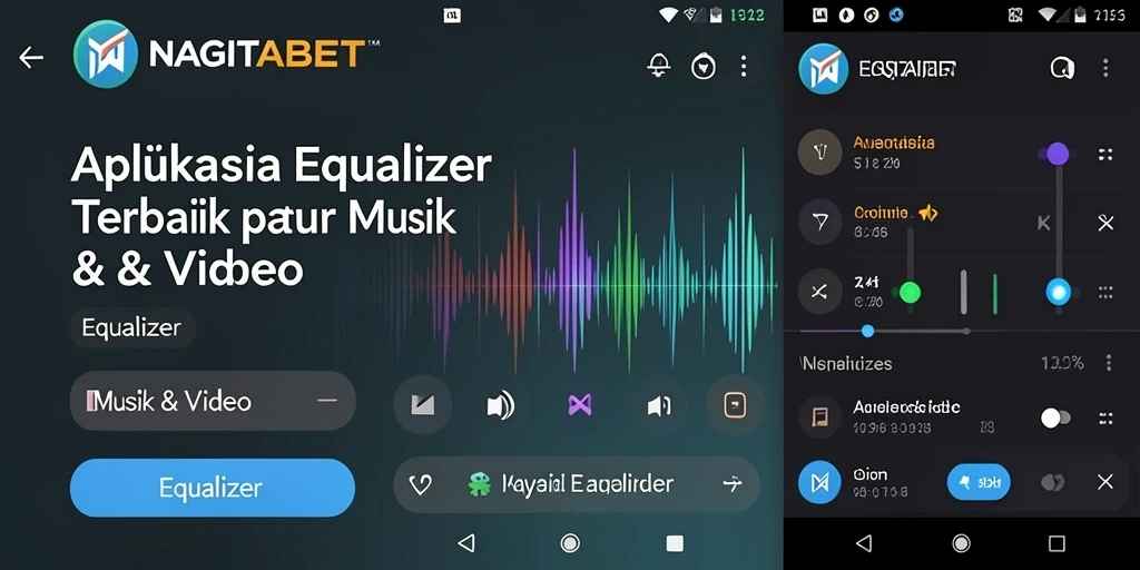 Tampilan antarmuka NAGITABET yang menarik dan intuitif.