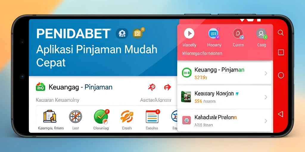 Tampilan antarmuka aplikasi PINIDABET yang sederhana dan efektif.