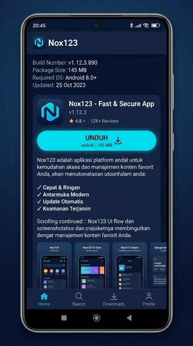 Unduh APK nox123: Panduan Lengkap untuk Android